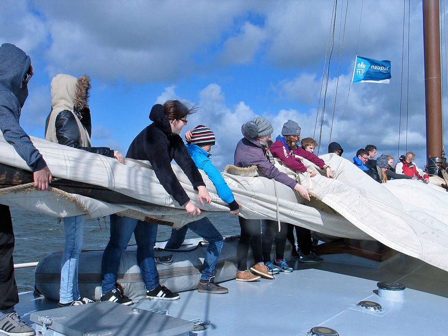 Segelrüstzeit auf dem Ijsselmeer